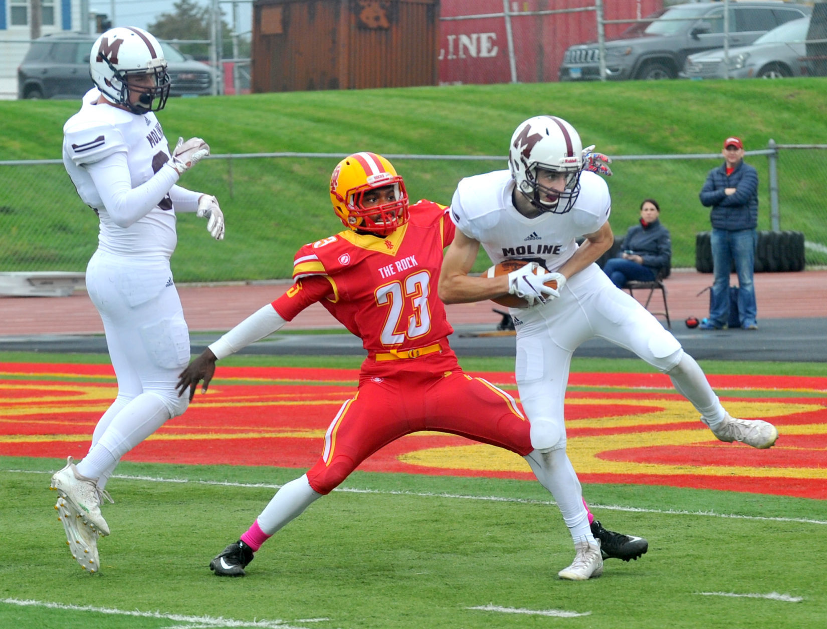Moline vs Rock Island football
